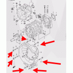 Болты коробки РК